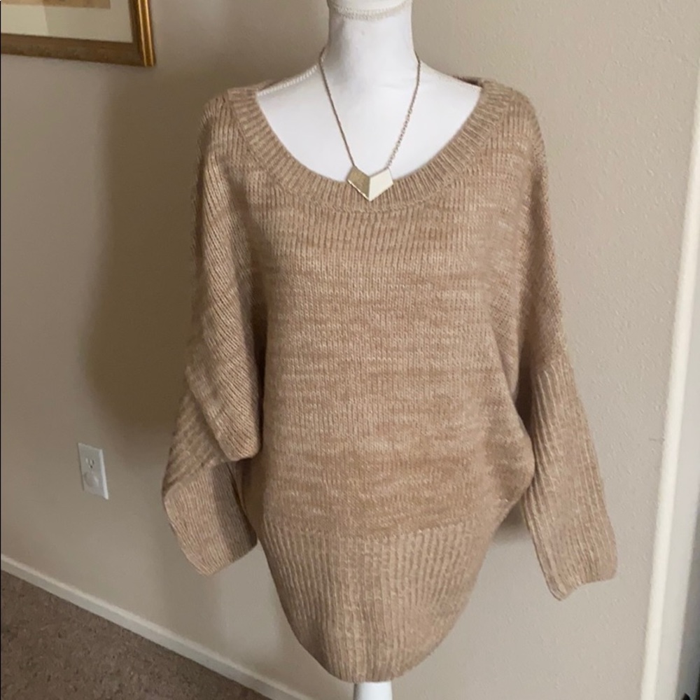 Grace & Lace Flip Sweater. NWOT